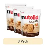 Nutella Biscuits Cookies filled with Nutella Hazelnut Spread, 9.7 OZ ( 3 Pack)