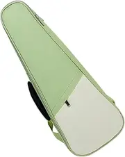 ibasenice Musical Instrument Storage Pouch Bag Carrier Ukulele Guys Concert Ukulele Guitar Case Ukulele for Ukulele for Beginners Ukulele Case Bass Case Kit Light Green Oxford Cloth