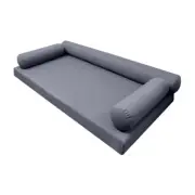 S6 Crib Knife Edge Daybed Mattress Bolster Insert and Cover Complete Set AD001