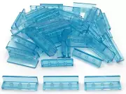 Lego 50 New Trans-Light Blue Panels 1 x 4 x 1 Studs Pieces