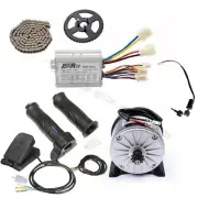 For ATV Scooter Go Kart Speed Controller 350W 36V Brush Electric Motor Kit