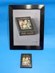 Atari 2600 Missile Command Cartridge Original Painting with Cartridge