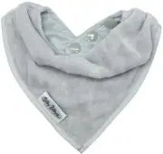 Silly Billyz: Towel Bandana Bib - Silver