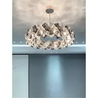 在飛比找ETMall東森購物網優惠-輕奢吊燈客廳燈水晶吊燈簡約后現代大氣餐廳臥室燈2020新款燈