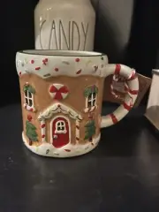 Global Design Gingerbread House Mug NWT Holiday Bakery english tableware