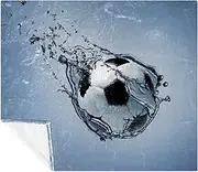 EGGDIOQ Football Water Splash Cozy Throw Blanket Shawl Leg-Cover Super Fluffy Soft Warm Microfiber Plush Blankets for Bed, Couch, Sofa, Outdoor, Travel, Picnic, Camping(59"x78.7")