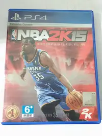 在飛比找Yahoo!奇摩拍賣優惠-(兩件免運)(二手) PS4 NBA 2K15 中文版