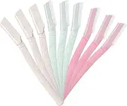 Disposable Dermaplane Razors for Women, Face Razors for Women Peach Fuzz Removal, Exfoliating Dermaplaning Tool, Eyebrow Razor, Facial Razor, Dermaplaning Razor, 9 Count