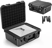 Hard Case for Starlink Mini Dish Kit, Durable Foam For Starlink Mini, Kickstand, Pipe Adapter, Power Supply, Cables, Ethernet Cables Waterproof