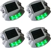 Wokyo Outdoor Solar Deck Lights (4, Green Always on)