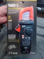 KLEIN TOOLS CL710 AC/DC Auto Ranging Digital Clamp Meter 600A Brand New Sealed!