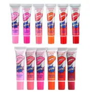 6 Colors Peel Off Lipstick Red Makeup Lasting Lip Gloss7621