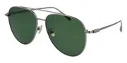 Salvatore Ferragamo SF 308S 044 Men's Sunglasses Silver Size 61