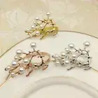 6pcs Napkin Holder Delicate Safe Banquet Table Decor Alloy Napkin Holder