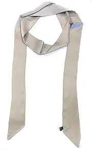 [Caprilite] 2m Women Skinny Scarf Satin Long Slim Ribbon Thin Fashion Faux Silk Ladies Scarves