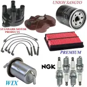 Tune Up Kit Filters Cap Wire Spark Plugs For MAZDA B2200 L4 2.2L; FI 1990-1993