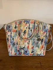 Brahmin Large Duxbury Satchel Superbloom NWT