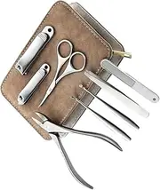 MERRYHAPY Stainless Steel Nail Clipper Set 8pcs Manicure Tools Nail Art Tools Kit