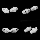2PCS Gel Toe Protector Straightener Separator Alignment Pain Relief LJ KMY