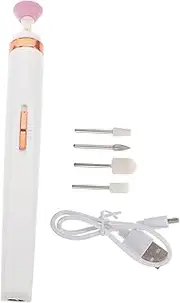 IWOWHERO Portable Electric Nail Drill Machine Nail Trimmer High-speed Pen-style for Manicure Pedicure Nail Filer Nail Bits for Women
