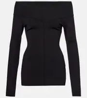 [Stella McCartney] Stella McCartney Knit top AU 6 black