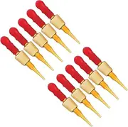 iplusmile 10pcs Glass Liquid Droppers Caps for Laboratory Experiments Liquid Transfer and School Use Capacity Lightweight Easy to Clean