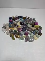 2.2 Lbs of Polished & Raw Gemstones Crystals Rocks Stones and Geodes
