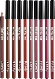 MARS Matte Lip Liner Set of 10 | One Swipe Smooth Application | Long Lasting & Travel Friendly Lip Pencil | Multicolor | Set-B (1.4g x 10)