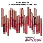 L'oreal Infallible Matte Lip Crayon Lipstick - CHOOSE YOUR SHADE