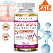 Multi-collagen capsules - support skin, bone, joint health, anti-aging
