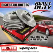Protex Front + Rear Disc Brake Rotors for Toyota Corolla AE93 Seca 91-94 (for: Toyota)