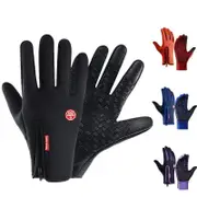 S Size Bike Cycling Gloves Touch Waterproof Full Finger Winter Fitness