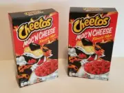 Limited Edition Cheetos Mac'n Cheese Flamin' Hot - 2 Boxes