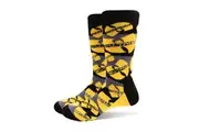 Wu-Tang Clan Socks Logo Repeat Yellow new Official Unisex Yellow (UK SIZE 7-11)