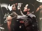 Kurt Russell Bruce Campbell Signed Escape From LA 8x10 Photo With COA