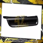 For 99-04 Jetta ABS Shell/Metal Mesh Replacement Mesh Grille Gloss Black