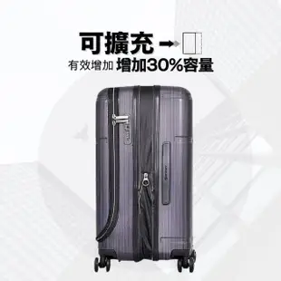 【eminent 萬國通路】20吋 KJ10 德國拜耳PC行李箱 可加大 商務箱(1/9開、耐衝擊、附原廠保護套)