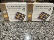 NEW IN BOX Intel Pentium Pro Processor 180MHz CPU 1996 EBOXBP80521180 RARE GOLD