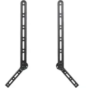 Universal Sound Bar Steel Bracket Speaker Mount Above or Below Wall Mounted T...