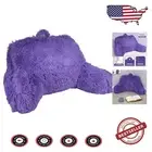 Lightweight Shaggy Back Rest Pillow with Handle - Perfect for Reading & Lounging