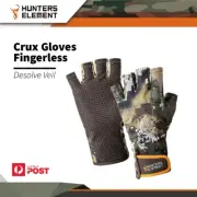 Hunters Element Lightweight Hunting Durable Crux Gloves Fingerless Desolve Veil