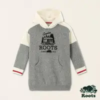 在飛比找momo購物網優惠-【Roots】Roots大童-經典小木屋系列 經典LOGO連