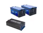 Kings 2x12V 300Ah Lithium LiFePO4 Battery 3YWrnty+ 3000W Pure Sine Wave Inverter