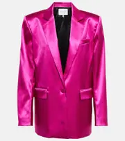 [Frame] Frame Satin blazer AU 10 pink