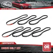 Gates A/C & Alternator & P/S Drive Belt Kit for Land Rover Discovery LJ 2.5L