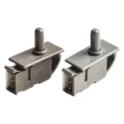 2 PCS-Refrigerator Door Light Control Normally Closed Push Button Switch