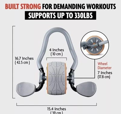 Ab Roller Wheel, Ab Workout Equipment for Abdominal & Core Strength Train