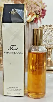 First Van Cleef & Arpels EDT Women Refillable Spray 3 fl.oz. (90 ml) VINTAGE