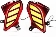 Car Rear Bumper Tail Brake Light Red Fit For Toyota Highlander 2020-2021