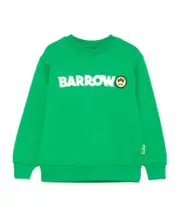 logo-print sweatshirt 8Y,14Y Green